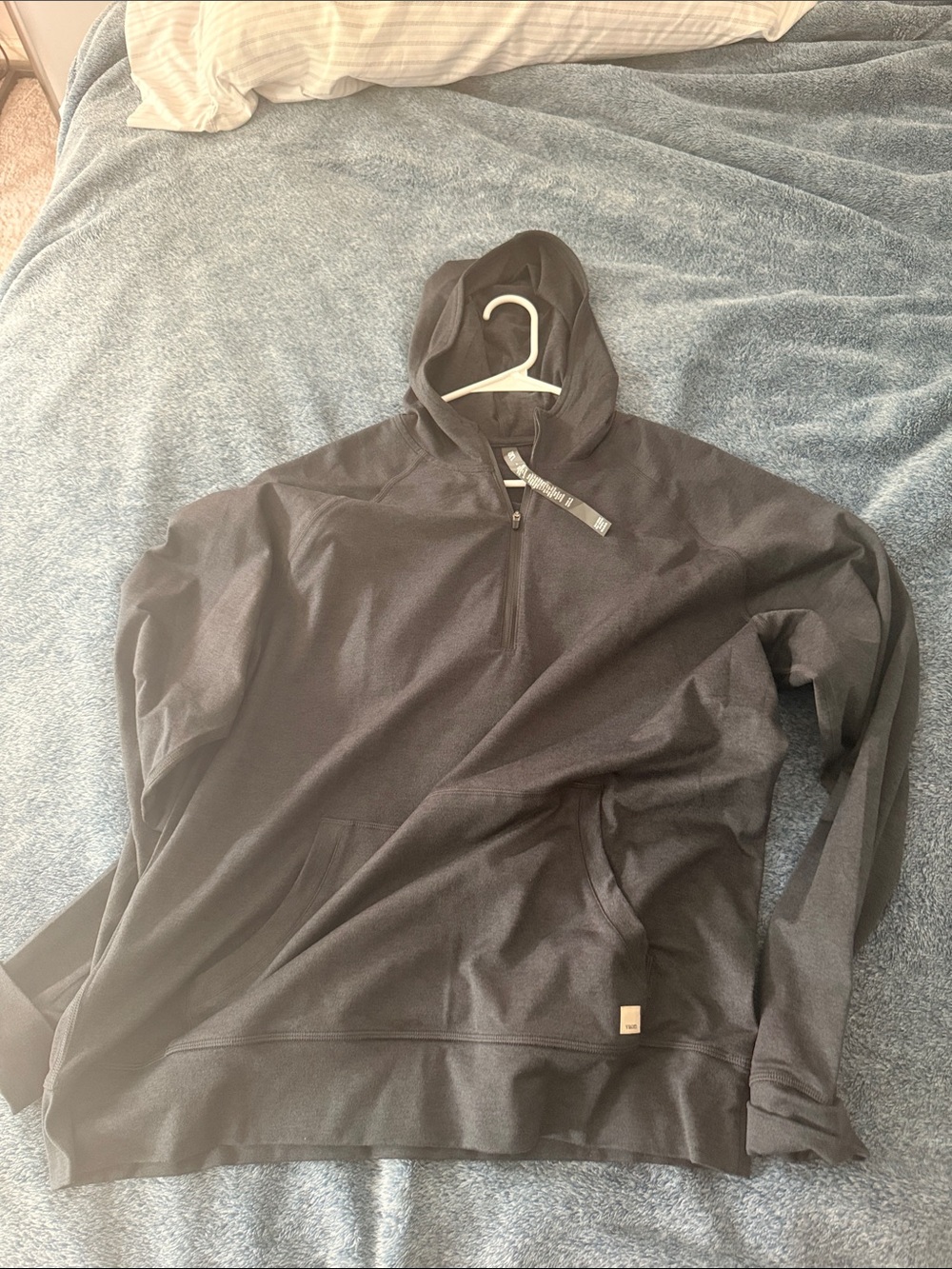 Vuori Ponto Performance Half Zip Hoodie Size L - Picture 7 of 7